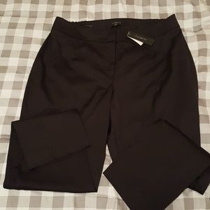 Talbots Black Satin Pants in Size 16W